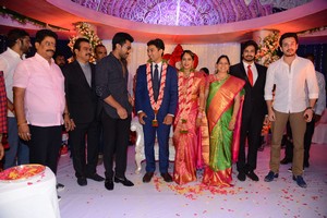 Celebrities at DVV Danayya Daughter Wedding Photos